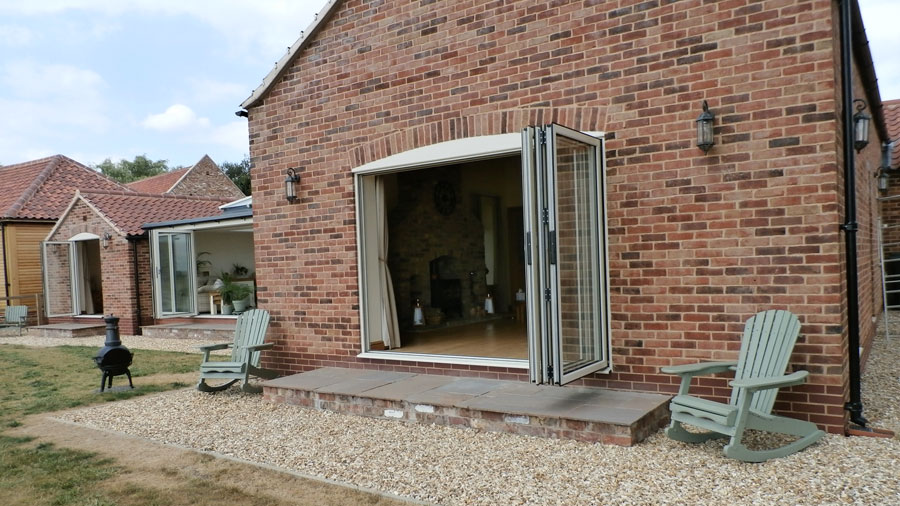 Aluminium Bi-Folding Doors