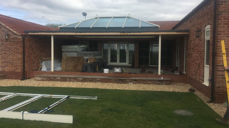 Summerhouse Ready for Bi-Folding Doors