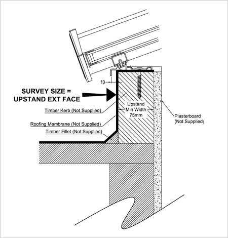 Contemporary Roof Lantern Up-Stand